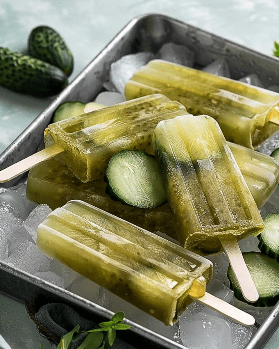 Pickle Popsicles