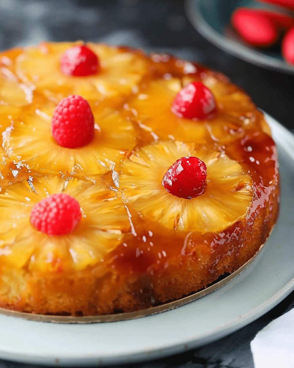 Pineapple Upside Down Cake