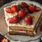 Strawberry Banana Cake