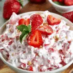 Strawberry Cheesecake Fluff Salad