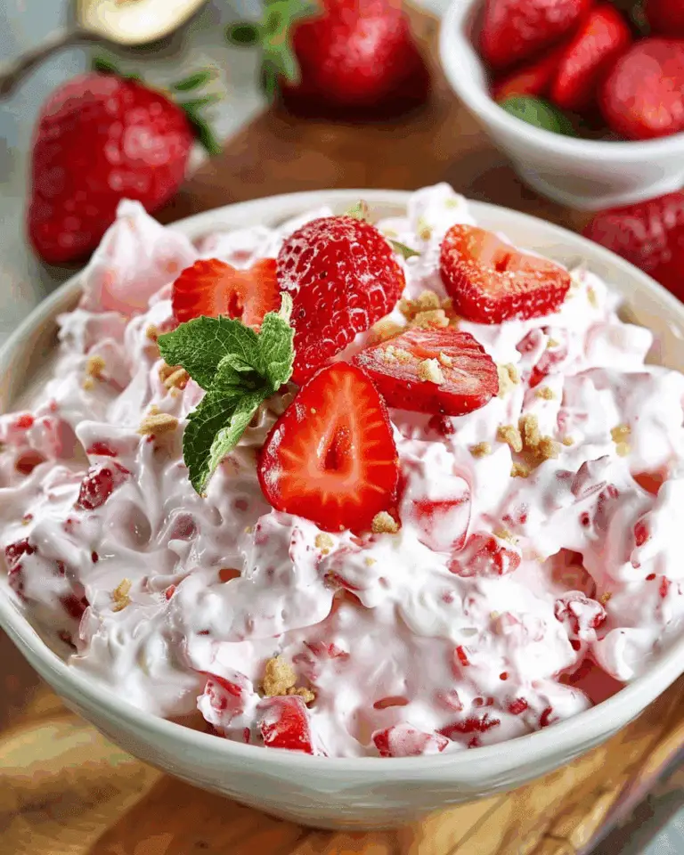 Strawberry Cheesecake Fluff Salad