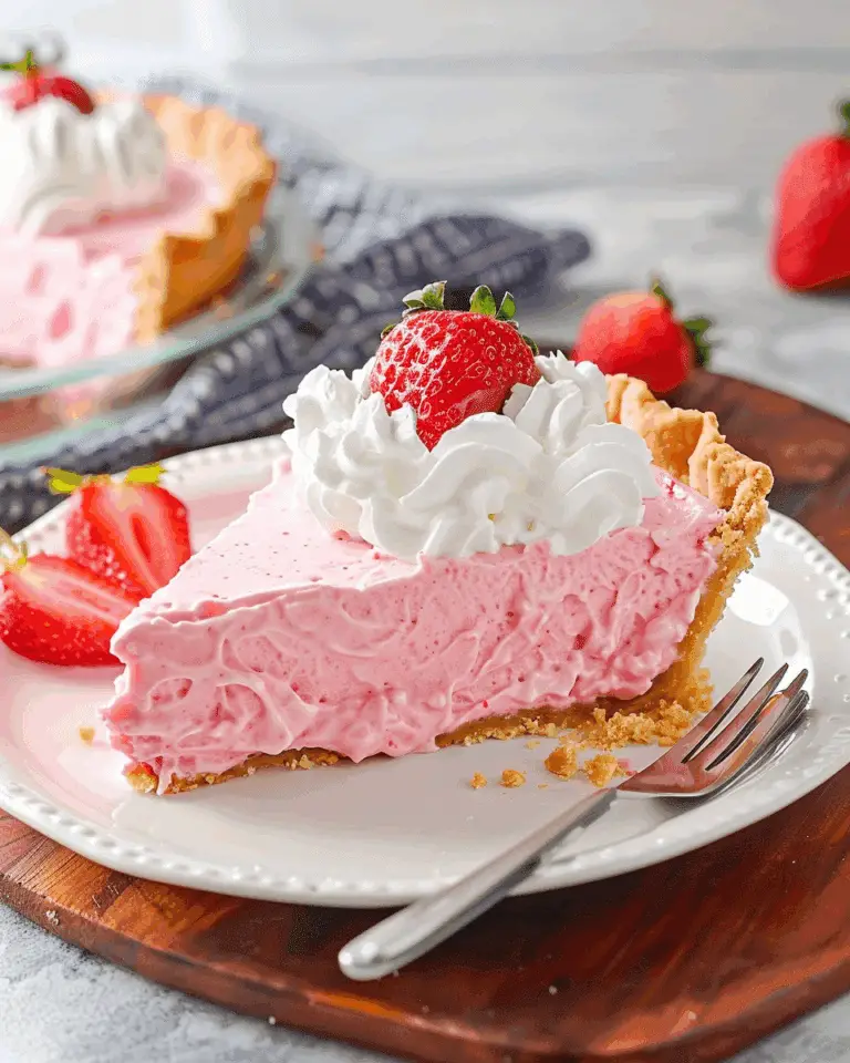 Strawberry Jello Cool Whip Pie