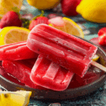 Strawberry Lemonade Popsicles