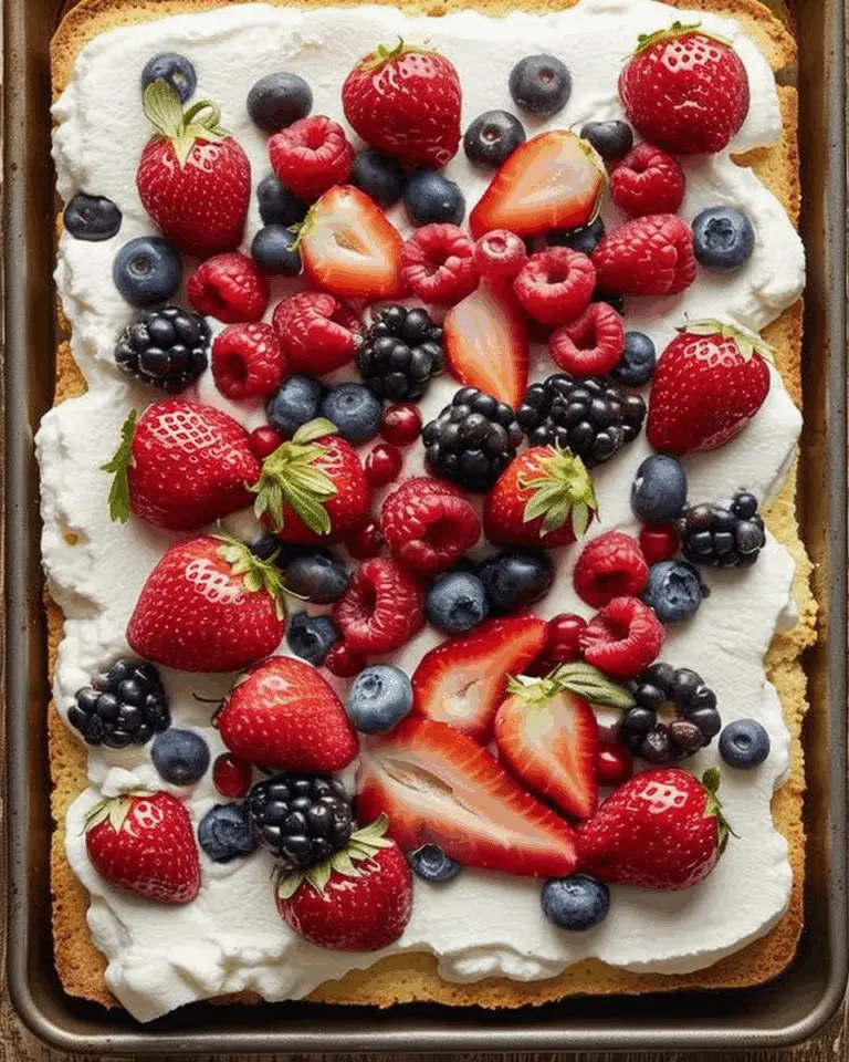 Berry Sheet Pan Shortcake
