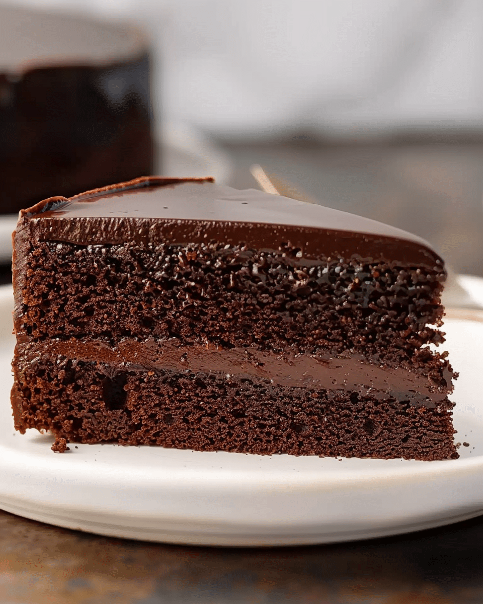 Chocolate Ganache Cake