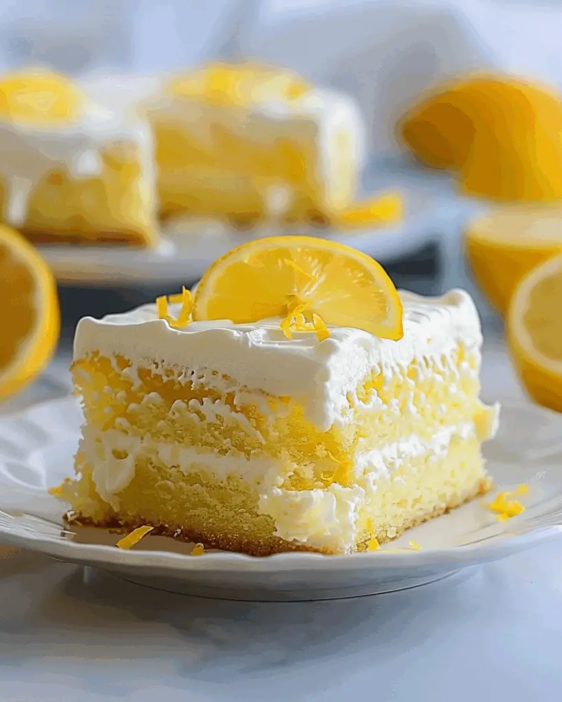 Lemon Poke Cake