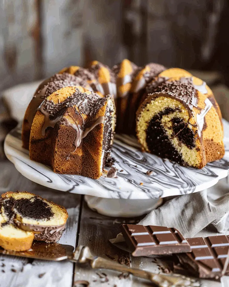 Marble Chocolate Bundt Cake