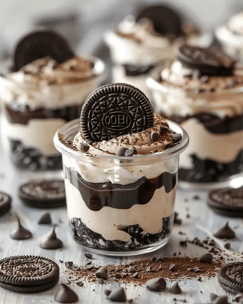 EASY Oreo Dessert Cups: A Delicious, No-Bake Treat