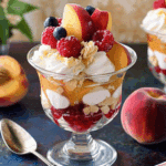 Peach Melba Parfaits