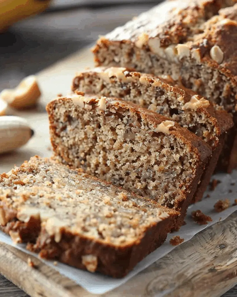 Peanut Butter Banana Bread