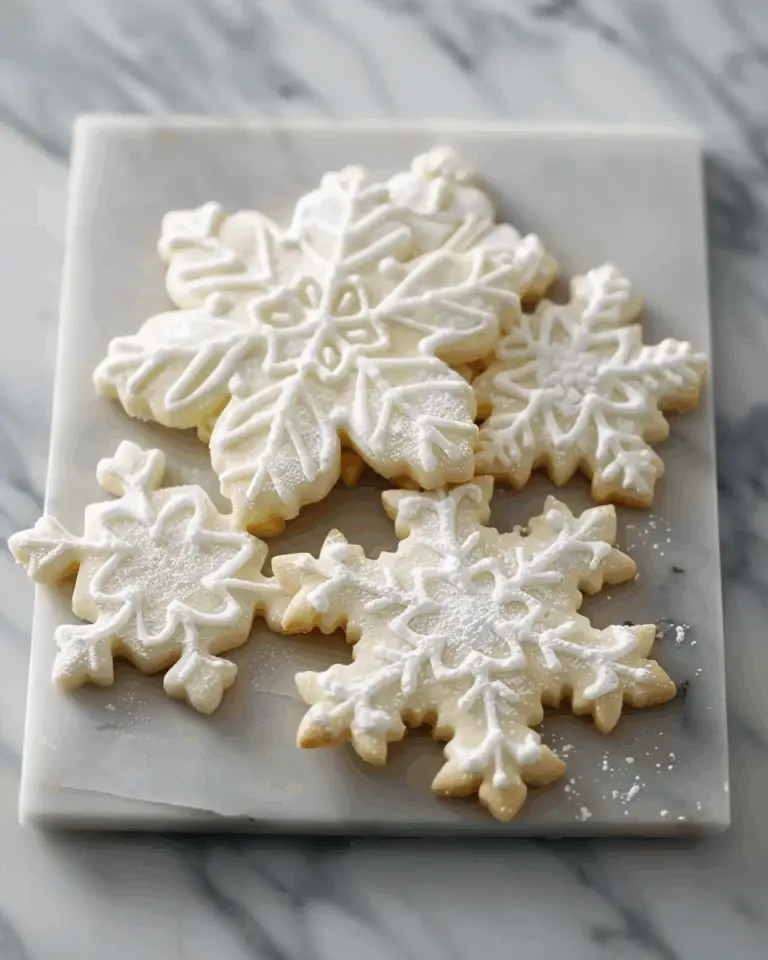 Snowflake Sugar Cookies