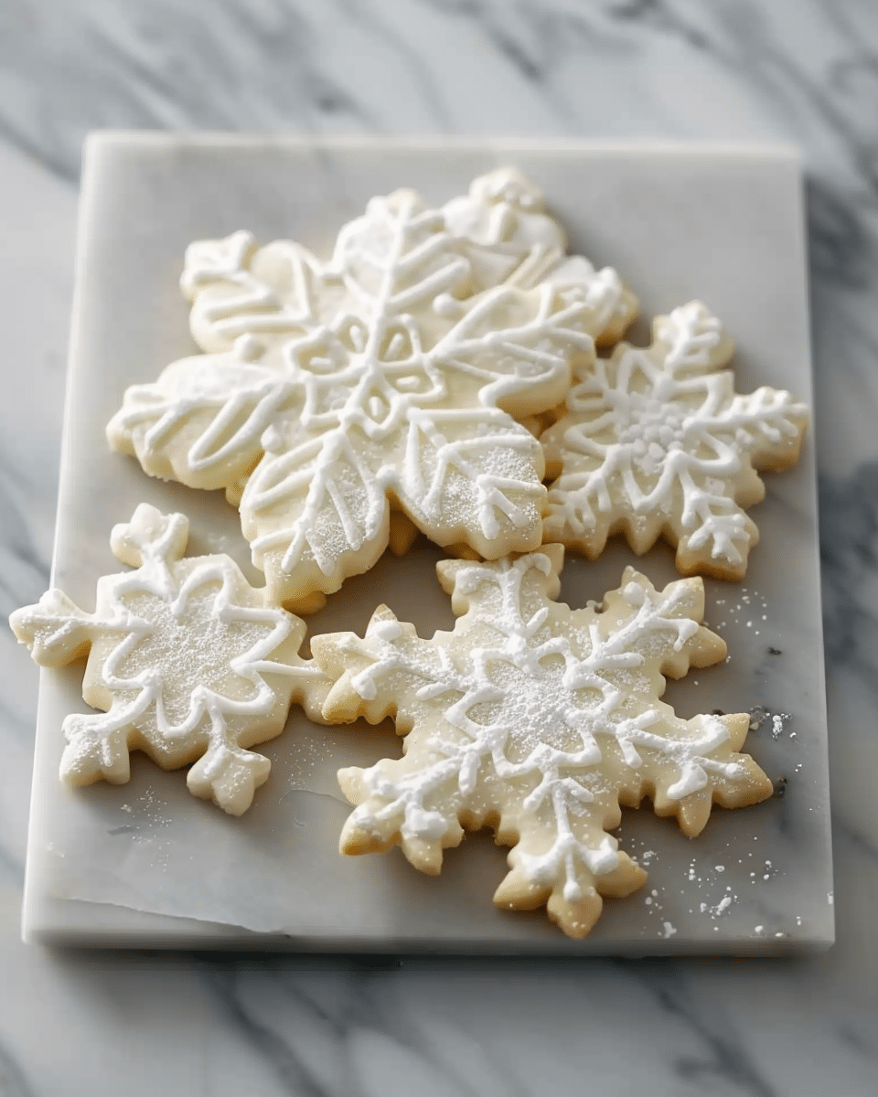 Snowflake Sugar Cookies