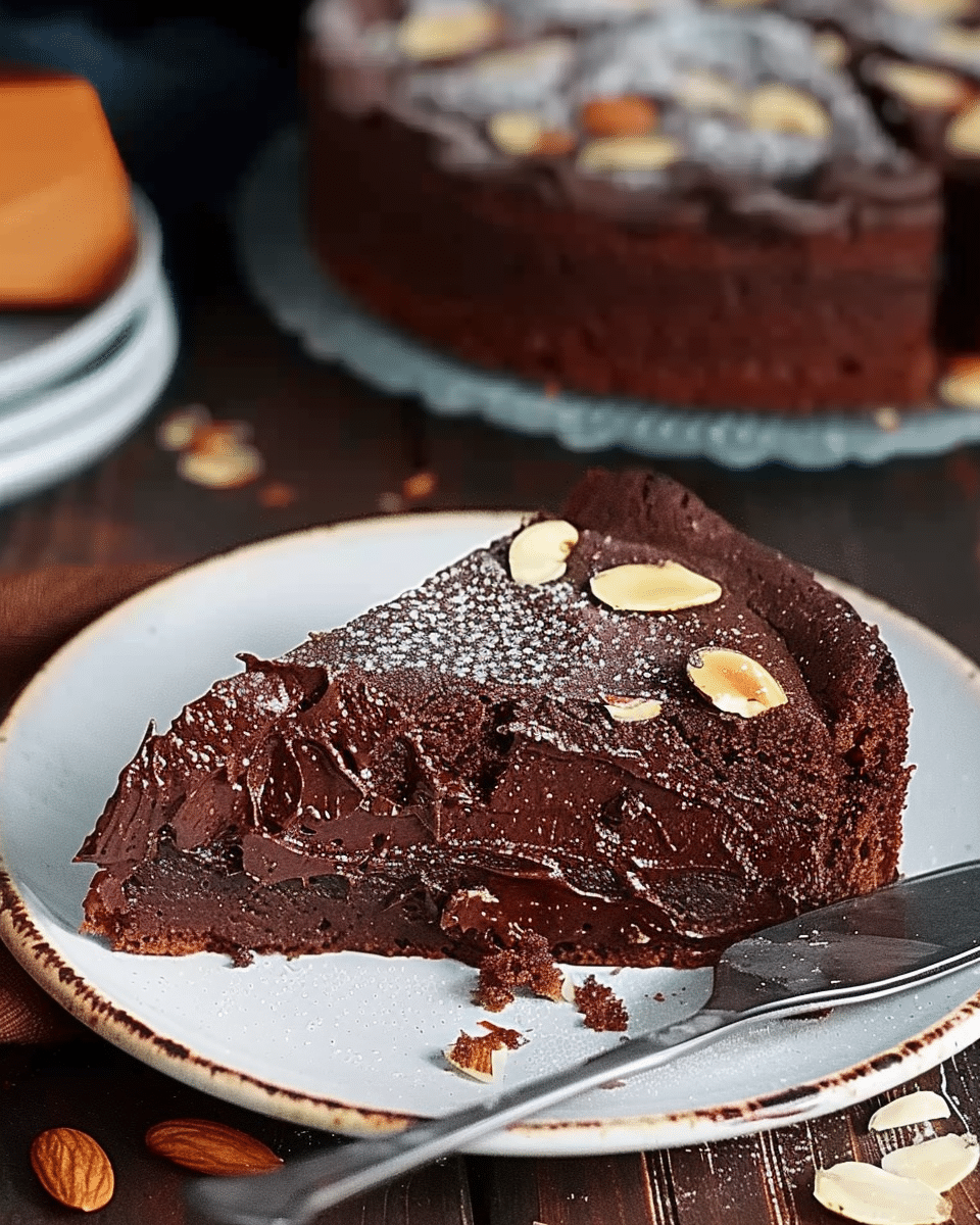 Almond Flour Chocolate Cake