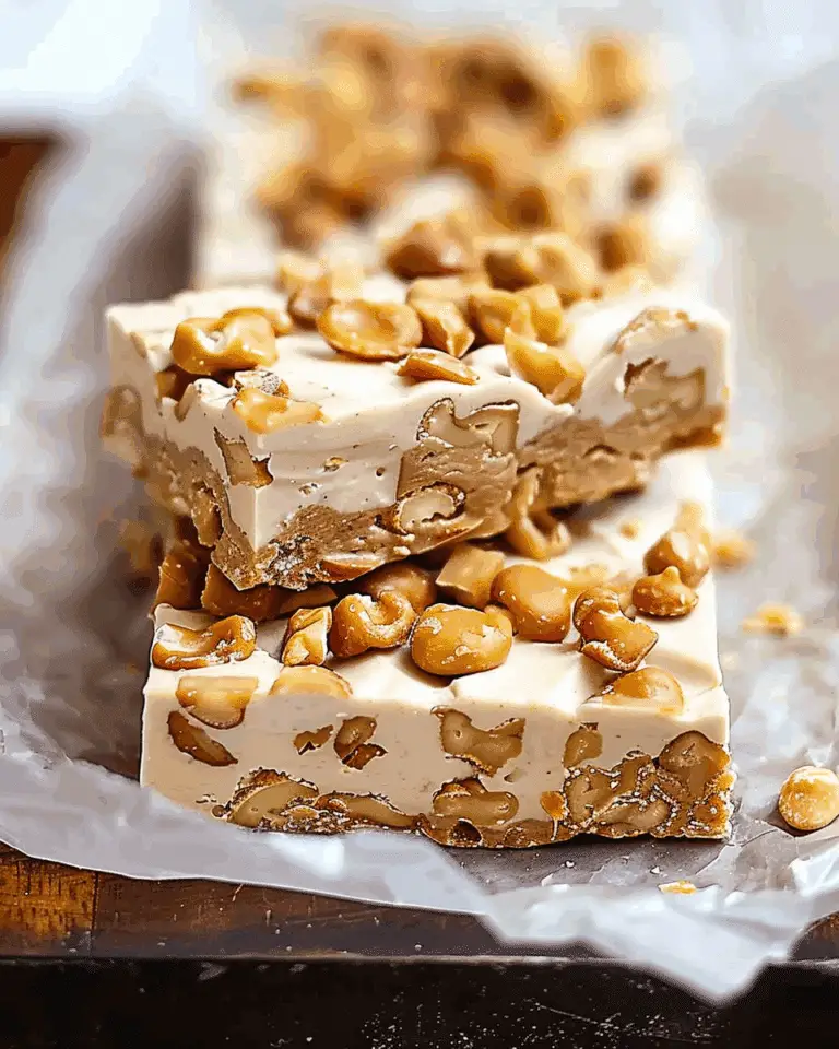 No-Bake Nougat Bars