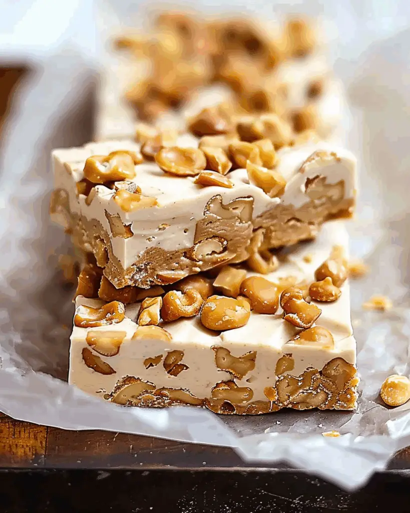 No-Bake Nougat Bars