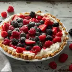 No-Bake Triple Berry Pie