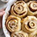 Sourdough Apple Cinnamon Roll Roses