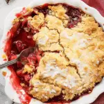 Strawberry Rhubarb Dump Cake
