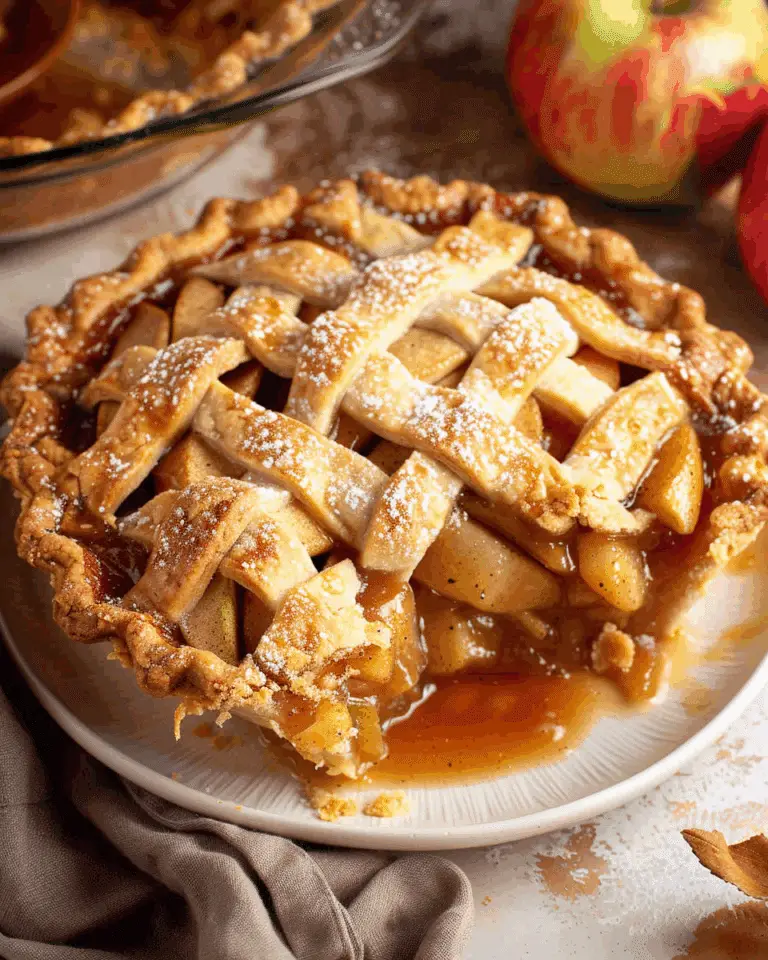 Apple Pie With Graham Cracker Crust
