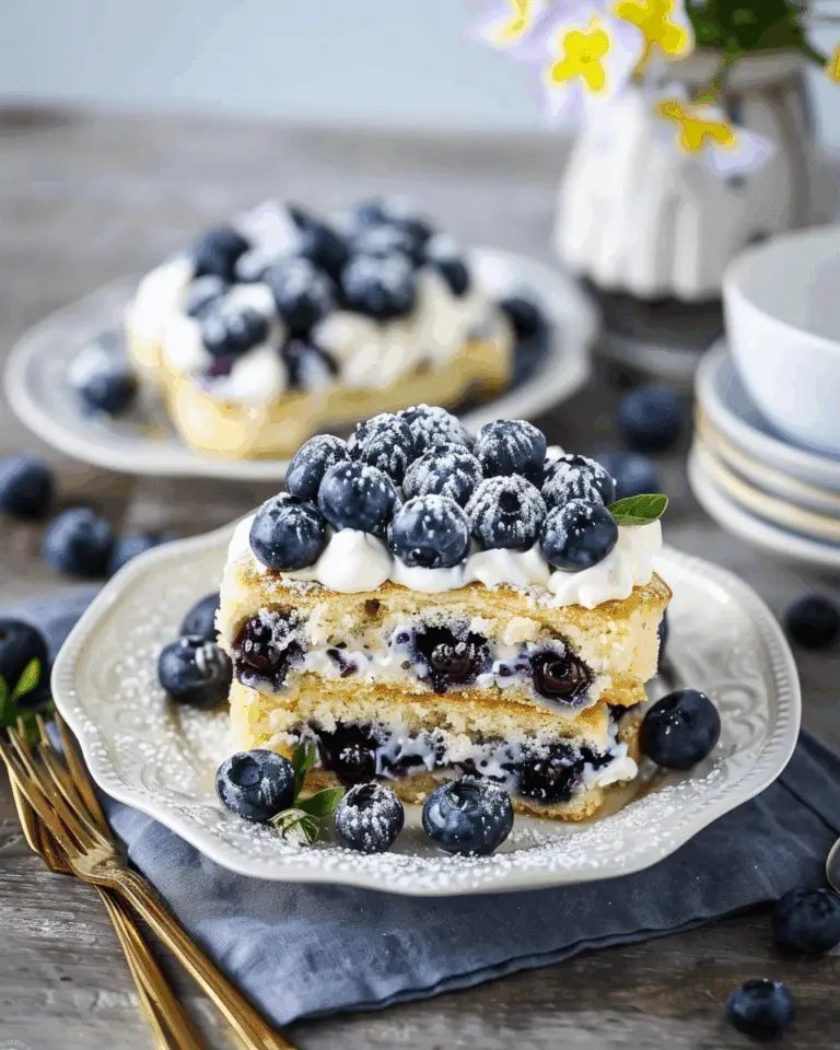 Blueberry Shortcakes