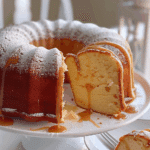 Caramel Cream Cheese Pound Cake