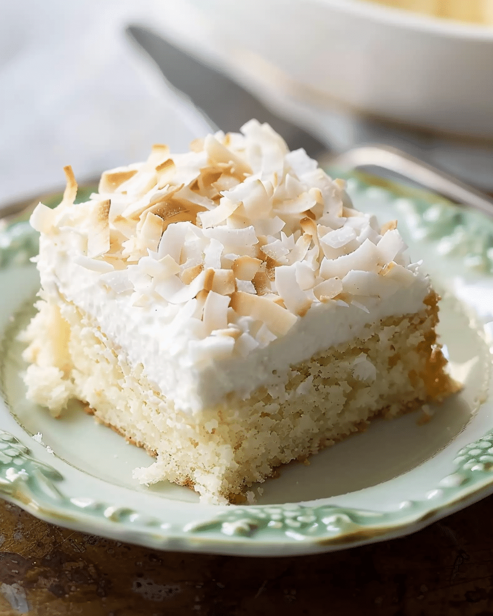 Coconut Sheet Cake