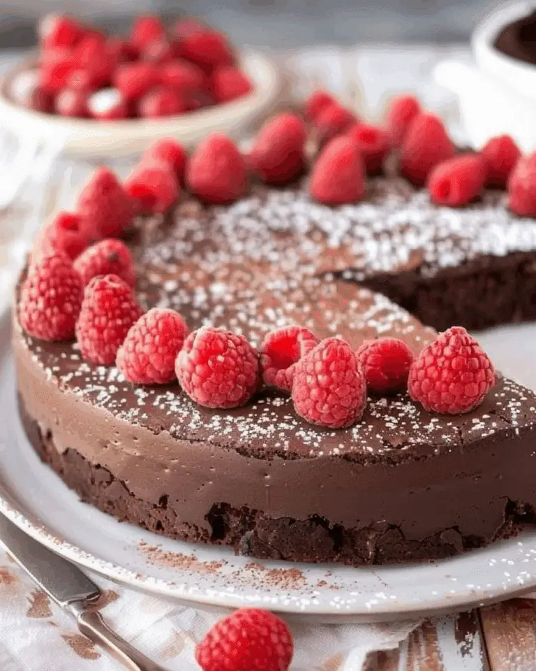 Dark Chocolate Flourless Cake