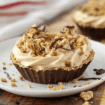 No Bake Mini Peanut Butter Pies
