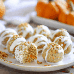 No Bake Pumpkin Balls