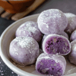 Purple Sweet Potato Mochi