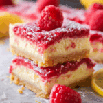 Raspberry Lemon Cheesecake Bars