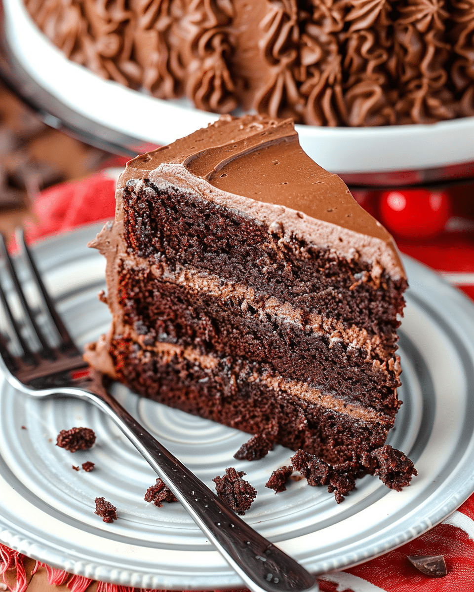 Chocolate Mayonnaise Cake