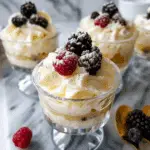 Fluffy Vanilla Mousse Parfaits Recipe