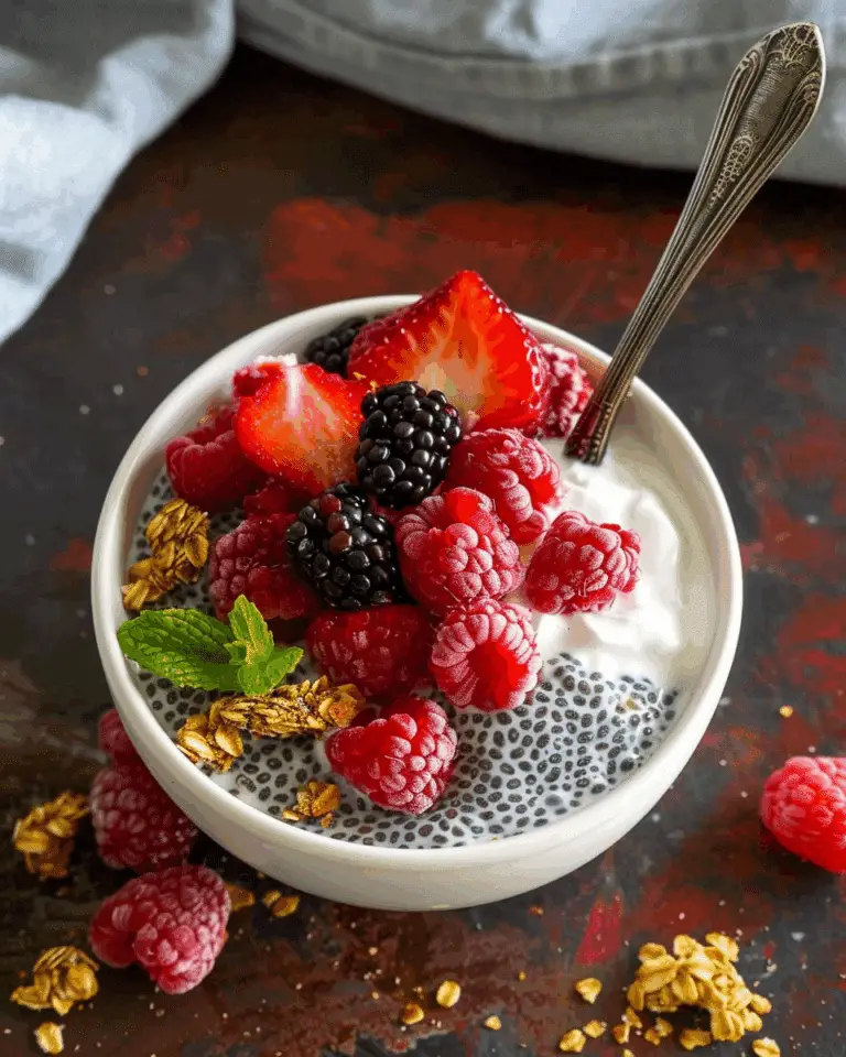 Greek Yogurt Chia Pudding