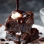 Hot Fudge Slow Cooker Brownies
