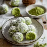 Matcha & Coconut Truffles