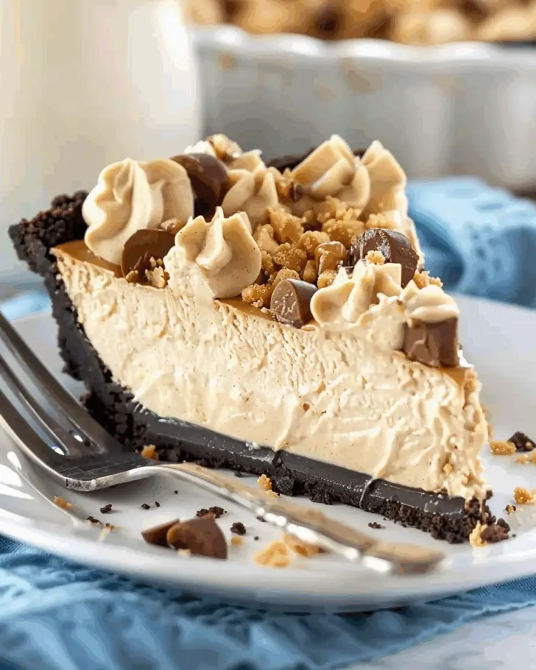 No Bake Peanut Butter Pie