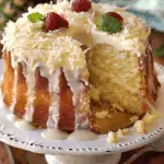 Pina Colada Pound Cake