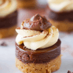 Amarillo & Chocolate Mini Cheesecake Bites