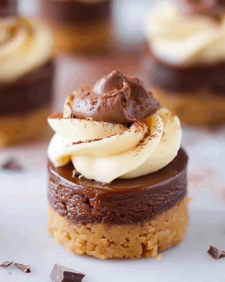 Amarillo & Chocolate Mini Cheesecake Bites