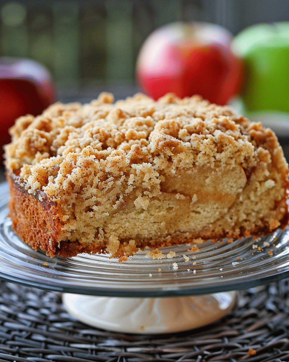 Apple Cinnamon Crumb Cake