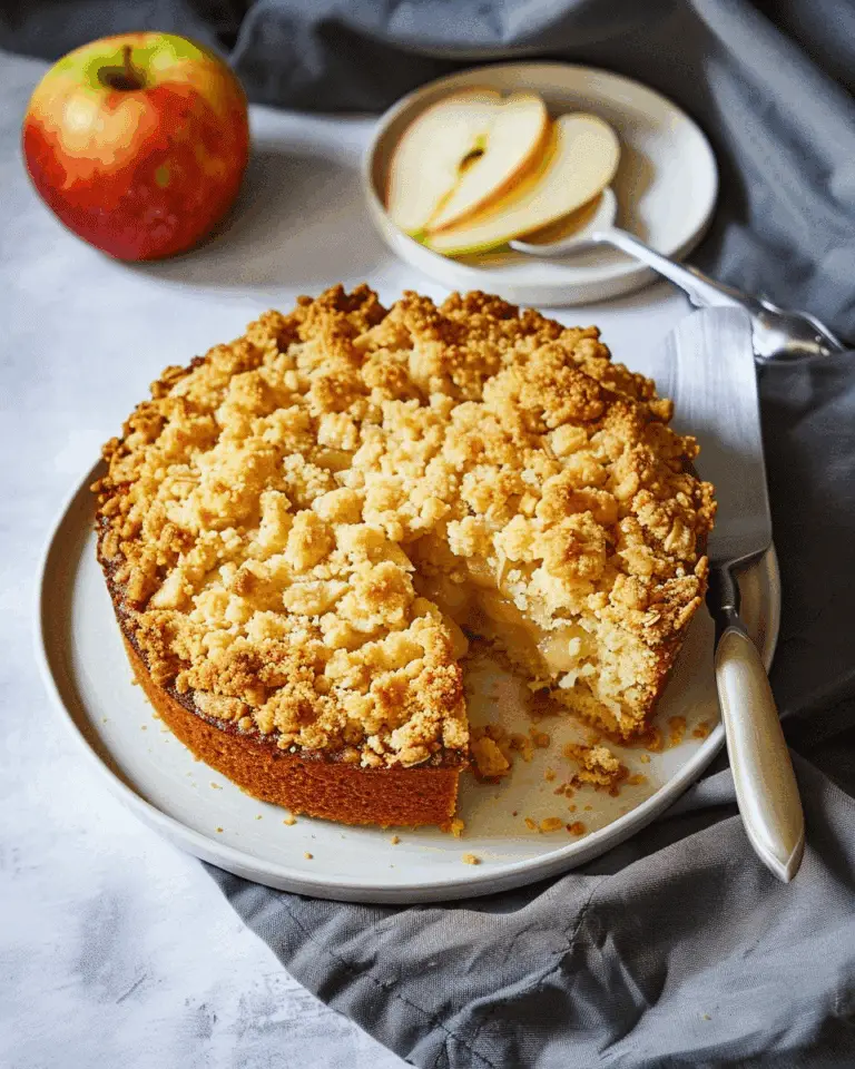 Apple Crumble Cake