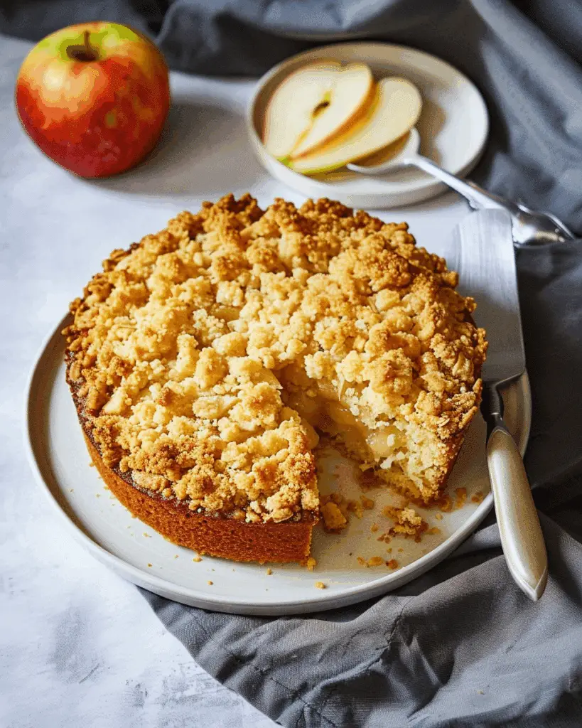 Apple Crumble Cake