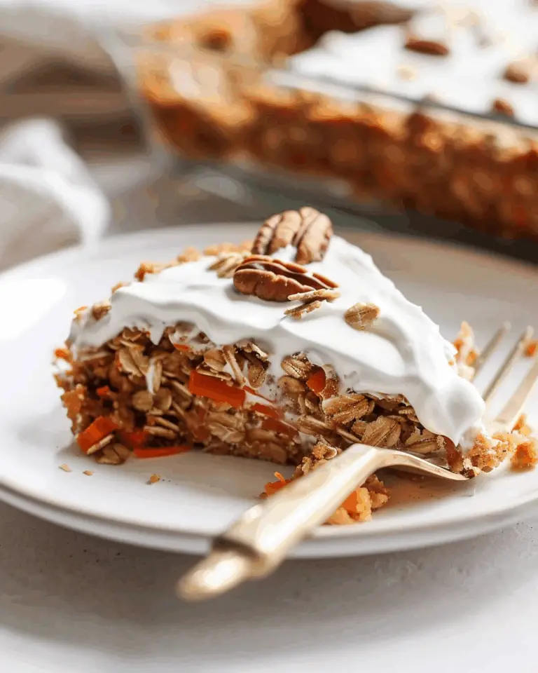 Carrot Cake Baked Oats