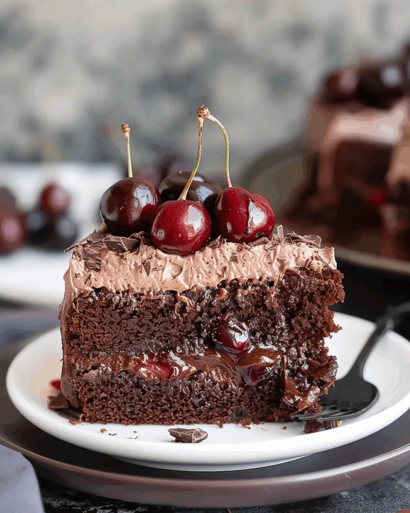 Cherry Chocolate Cake
