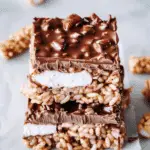 Chocolate Marshmallow Rice Krispy Treats