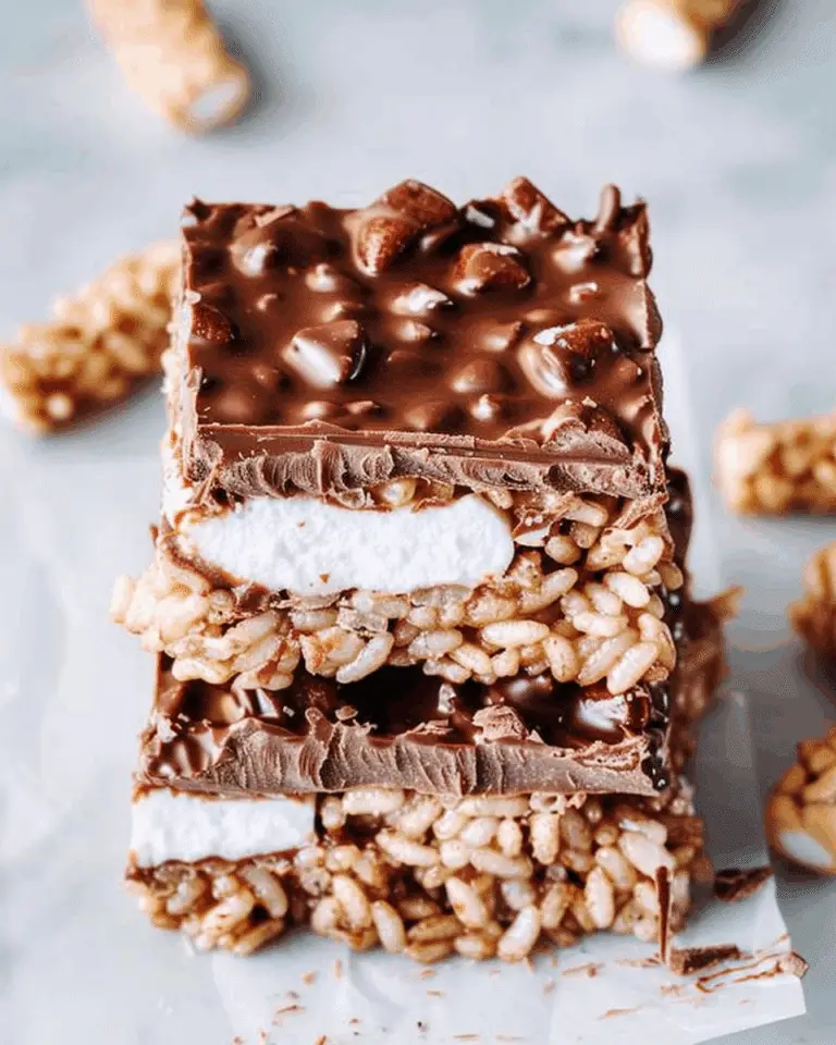 Chocolate Marshmallow Rice Krispy Treats