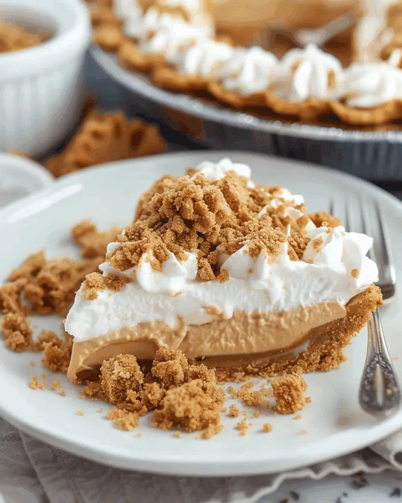 Decadent No-Bake Fluffernutter Pie