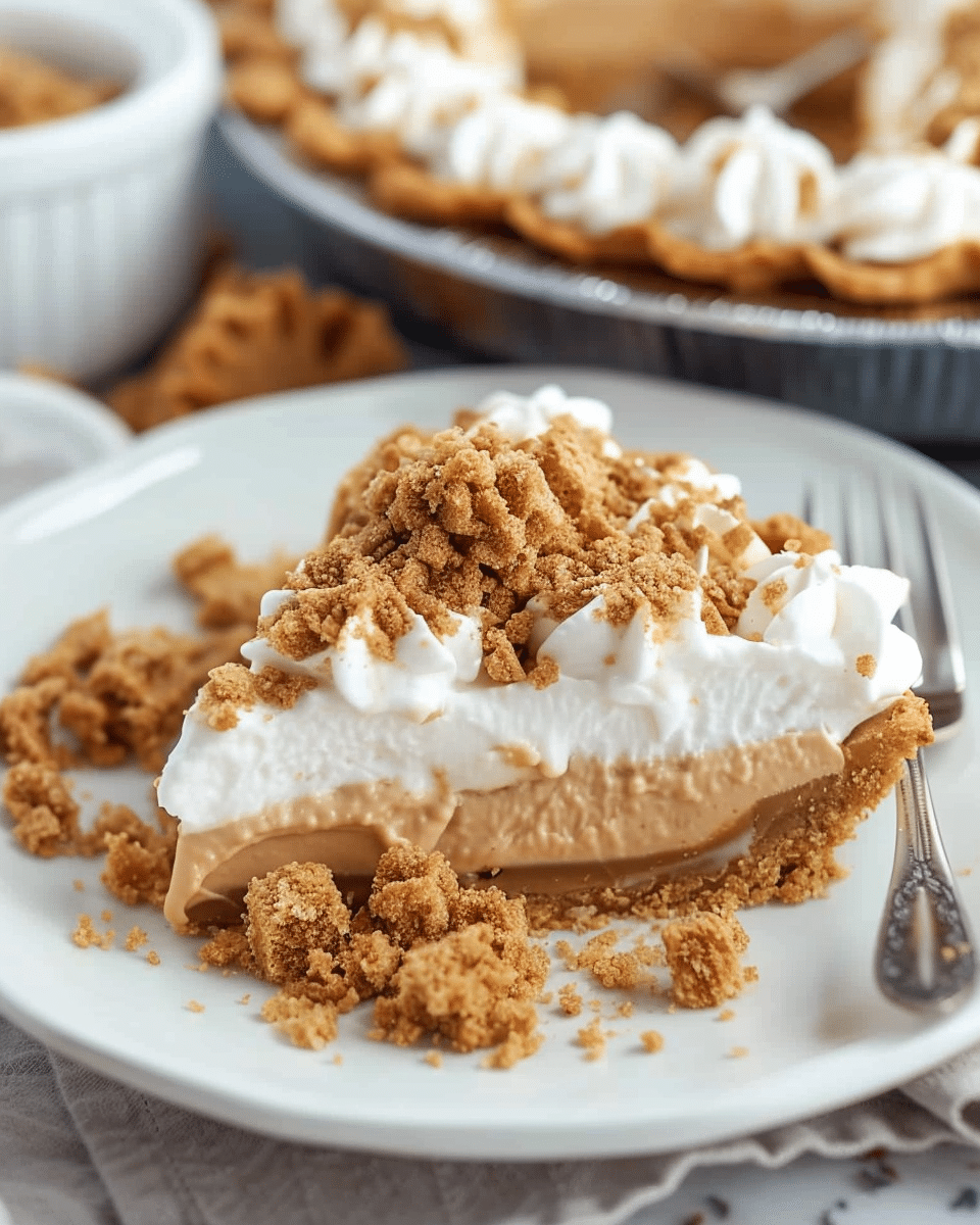 Decadent No-Bake Fluffernutter Pie