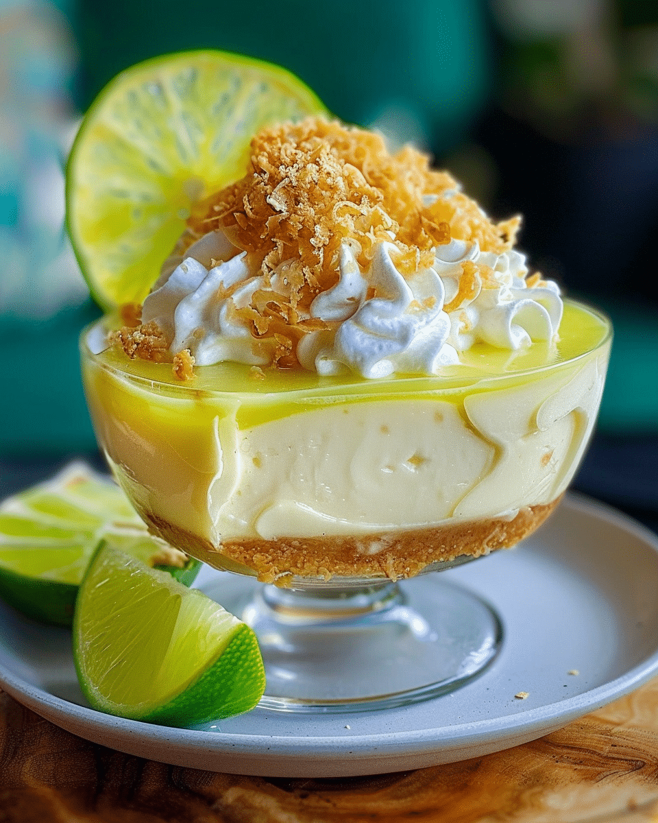 Key Lime Pie Cheesecake Piña Colada